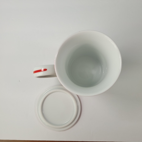 Vera Bradley Coffee Tea Mug Poppy Fields Barnes & Noble With Lid Cover 8 oz - Picture 6 of 8